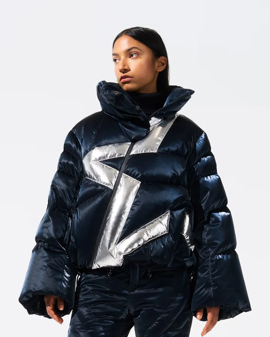 Ariel Ski Bomber - Blue Liquid