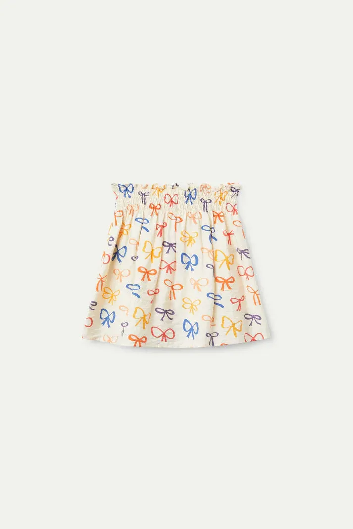 Bow Patterned Skirt