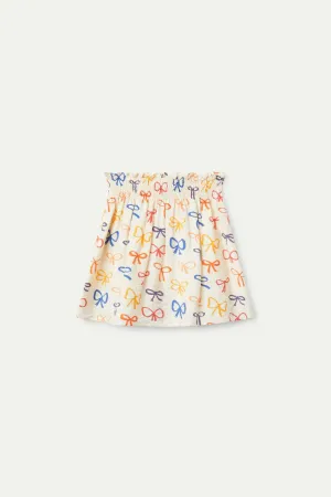 Bow Patterned Skirt