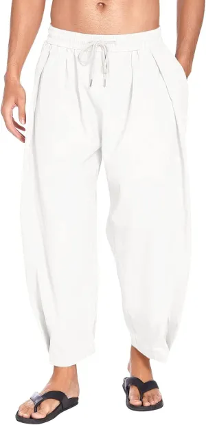 Cargo Pants for Men Relaxed Fit Open Bottom Straight Leg Loose Fit Baggy Athletic Jogger Pant Men's Jogger Sweatpant