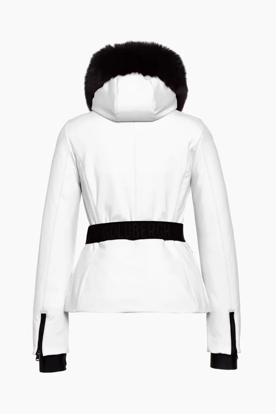 Hida Ski Jacket Real Border White