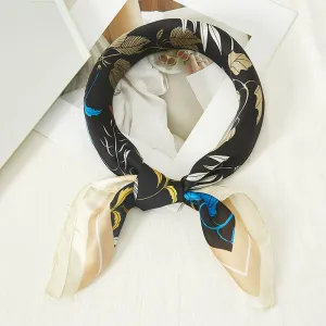 iLLASPARKZ Leaf Patterned Square Scarf