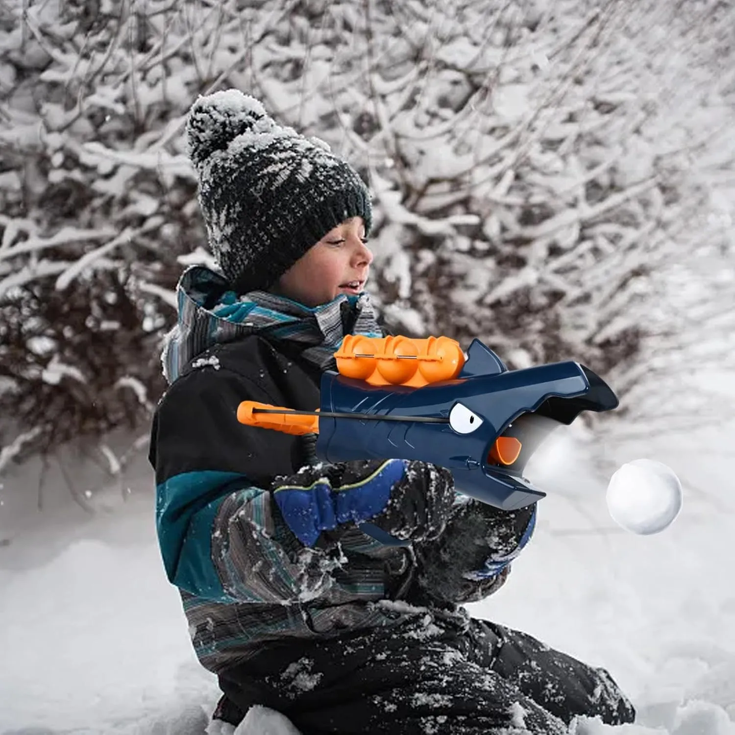 Last Day Sale 49% OFF2024 Shark Snowball Launcher