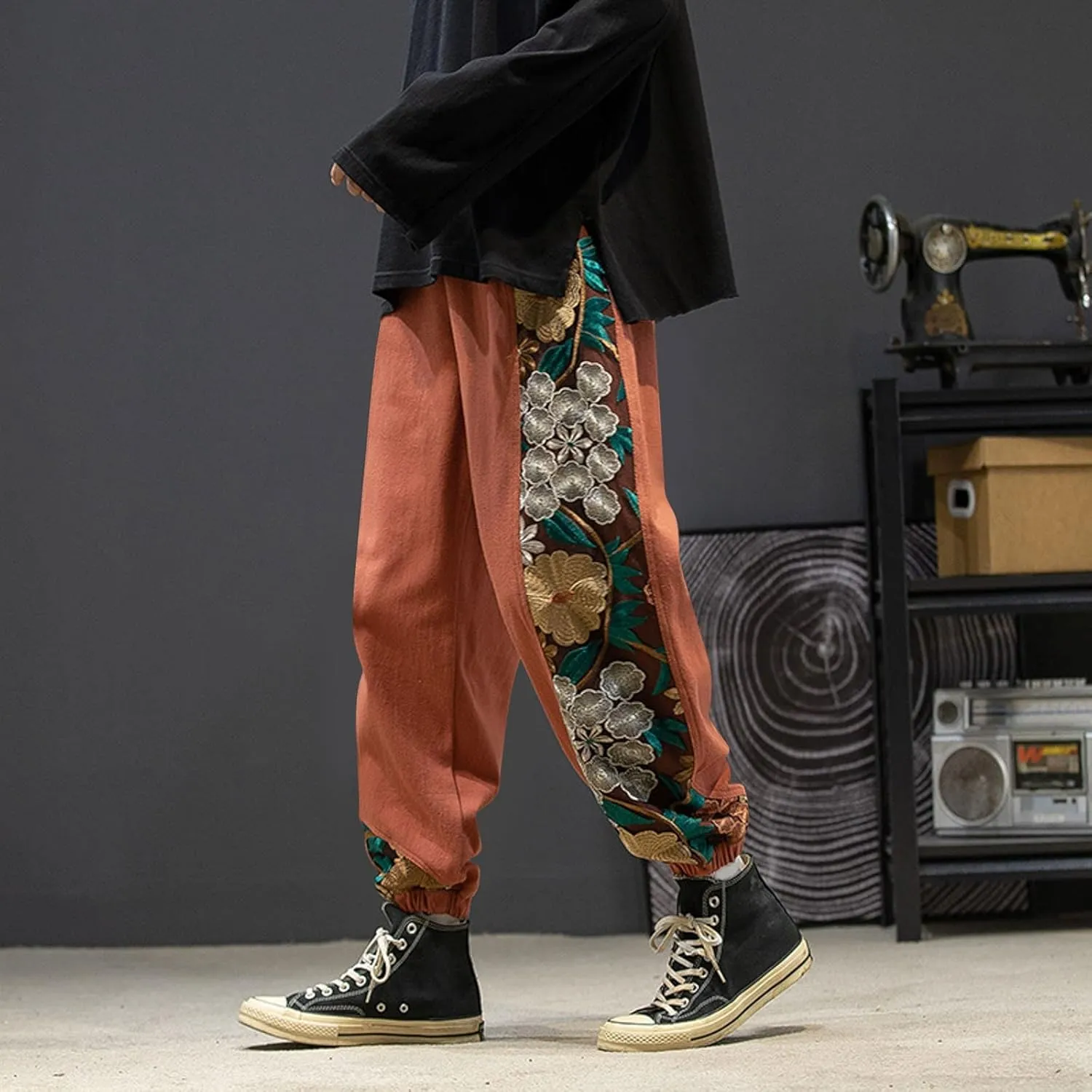 Mens Workout Cargo Sweatpants Training Jogging Gym Mens Jogger Sweatpants with Pockets Mens Sweatpants with Pockets