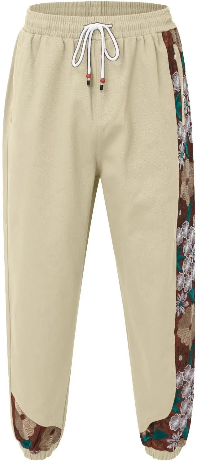 Mens Workout Cargo Sweatpants Training Jogging Gym Mens Jogger Sweatpants with Pockets Mens Sweatpants with Pockets