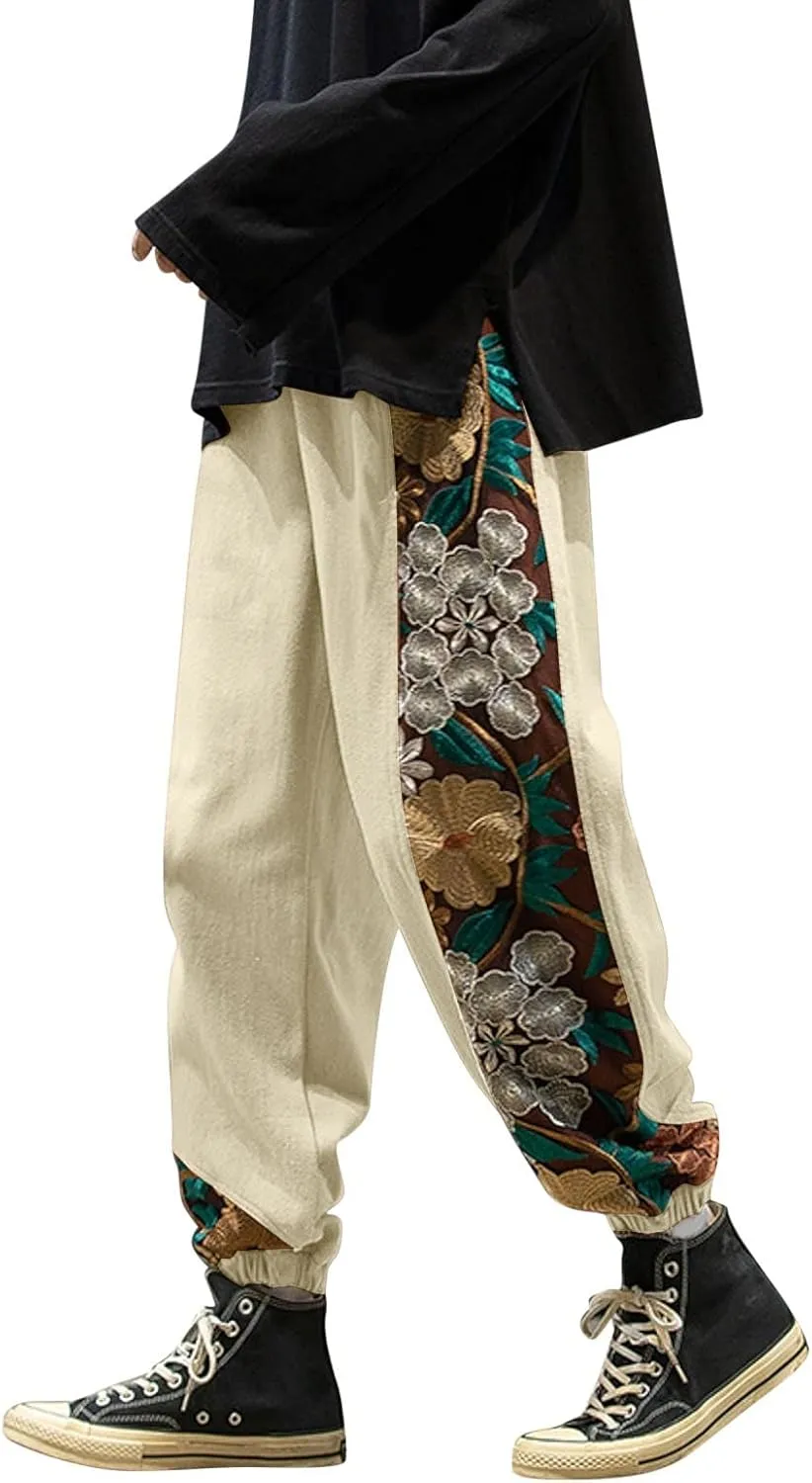 Mens Workout Cargo Sweatpants Training Jogging Gym Mens Jogger Sweatpants with Pockets Mens Sweatpants with Pockets