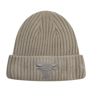 NBA CHICAGO BULLS NEUTRAL BEANIE (TAUPE)