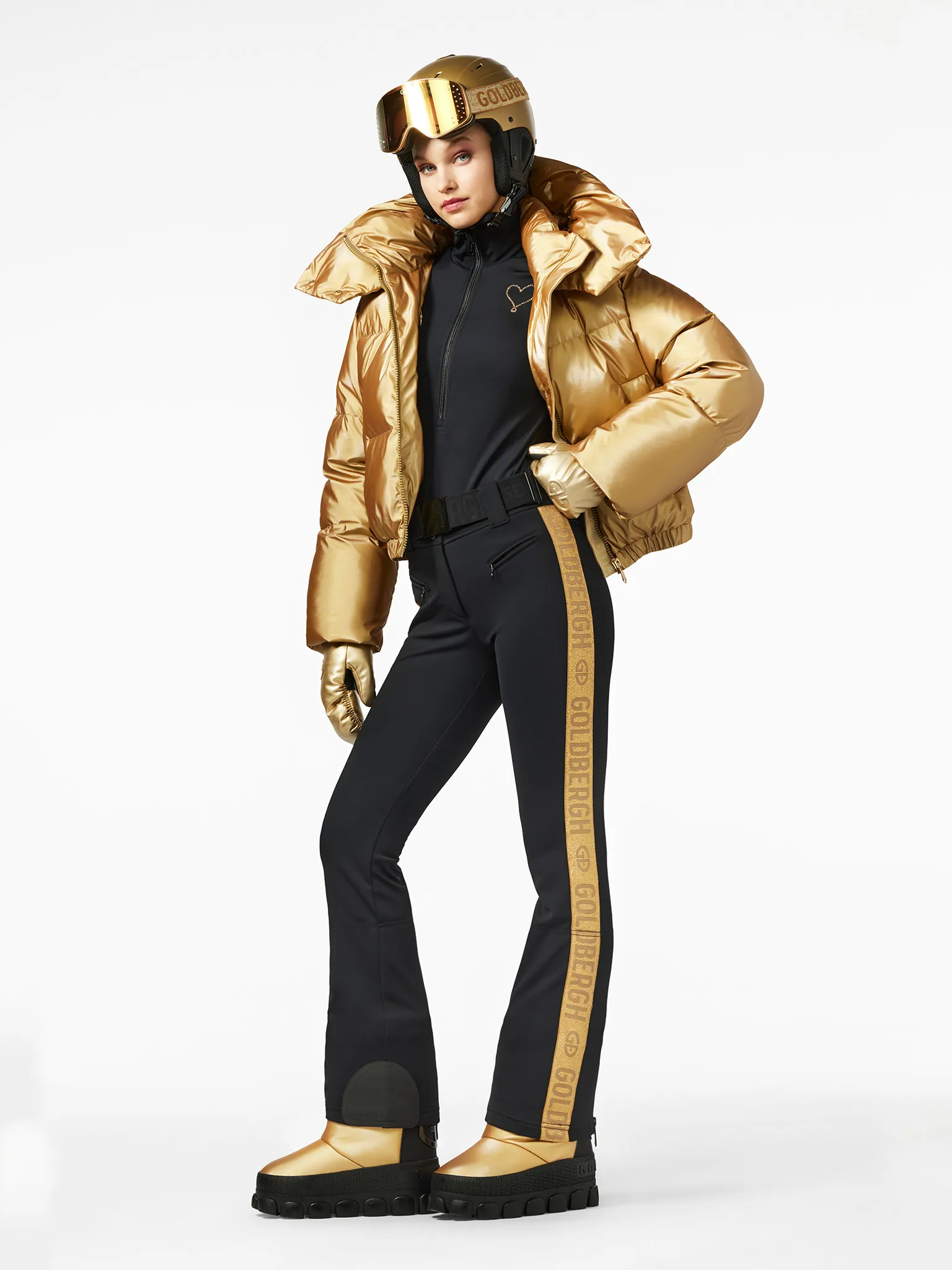 OcZane Ski Jacket  - Gold