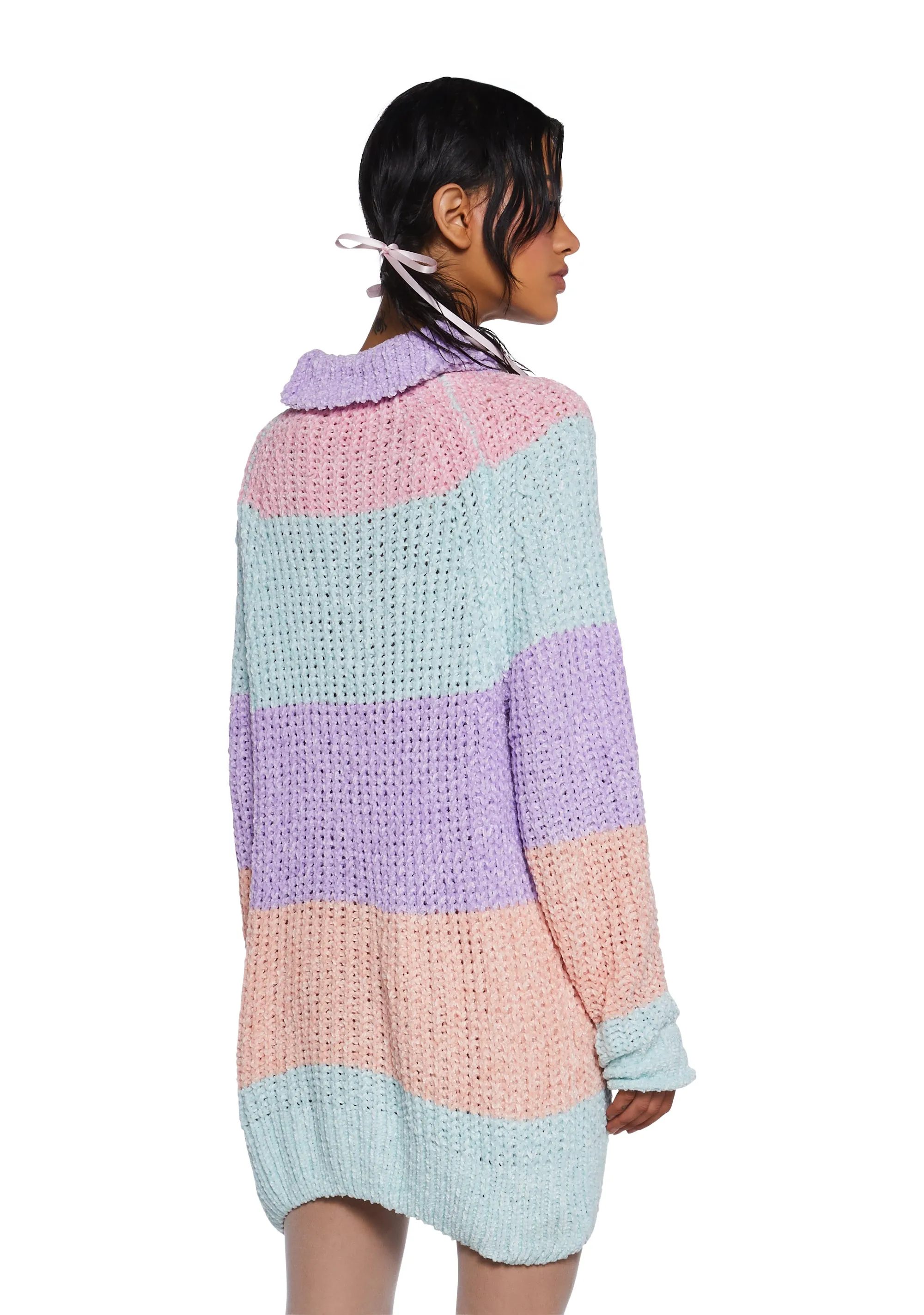 Pastel Sweetz Striped Sweater
