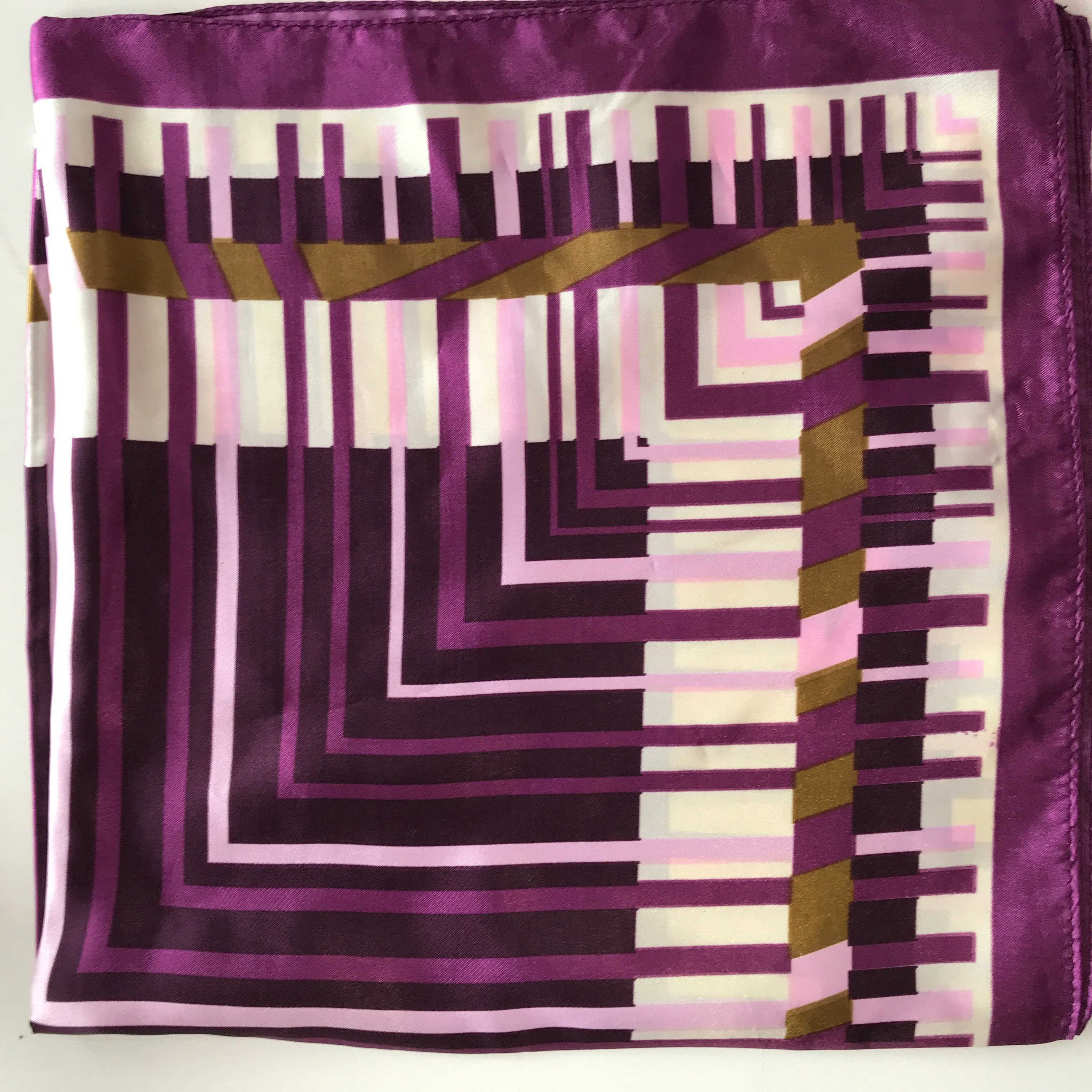 Scarf  Patterned Square Neck Scarf