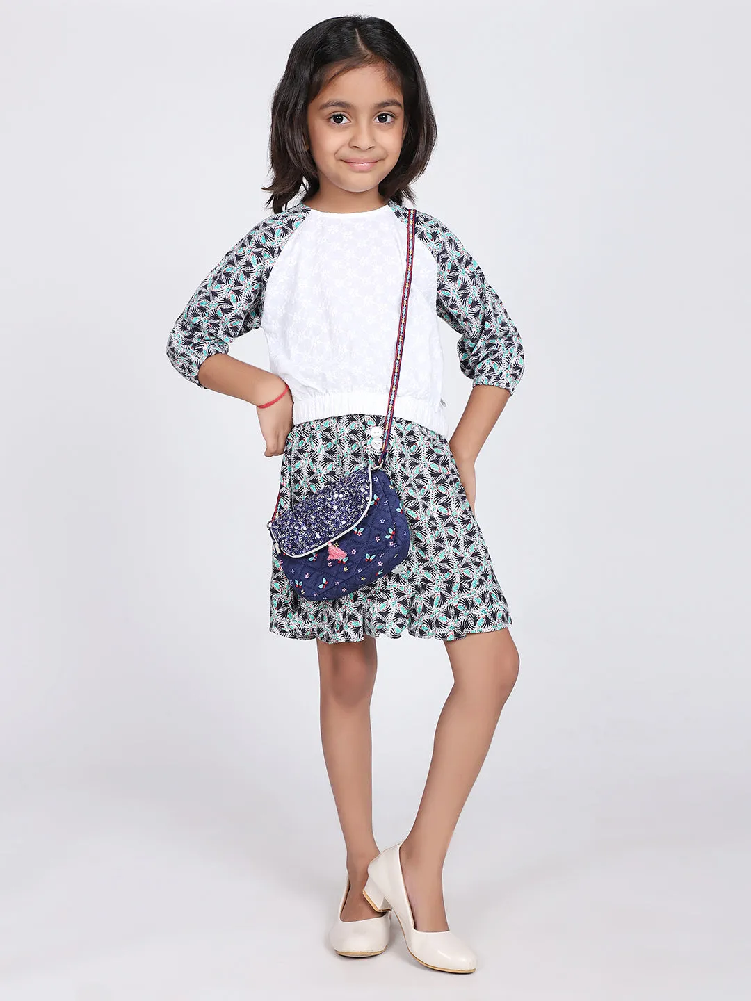 Serena Reglan Jumper top & Skirt co-ord Set
