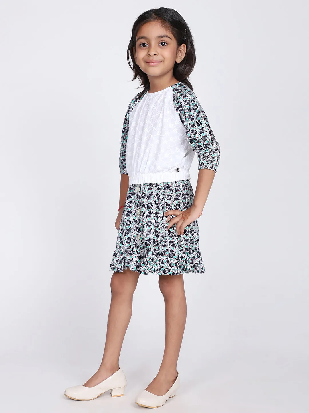 Serena Reglan Jumper top & Skirt co-ord Set