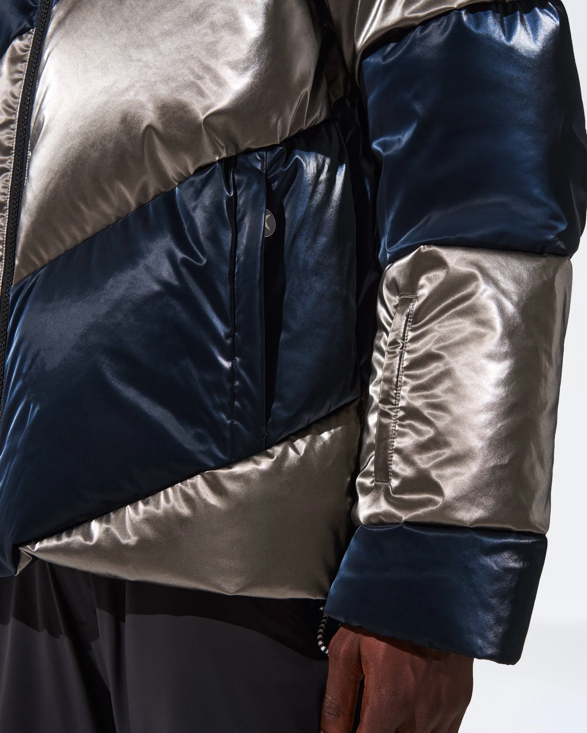 Super Mojo Iii Jacket - Blue Silver