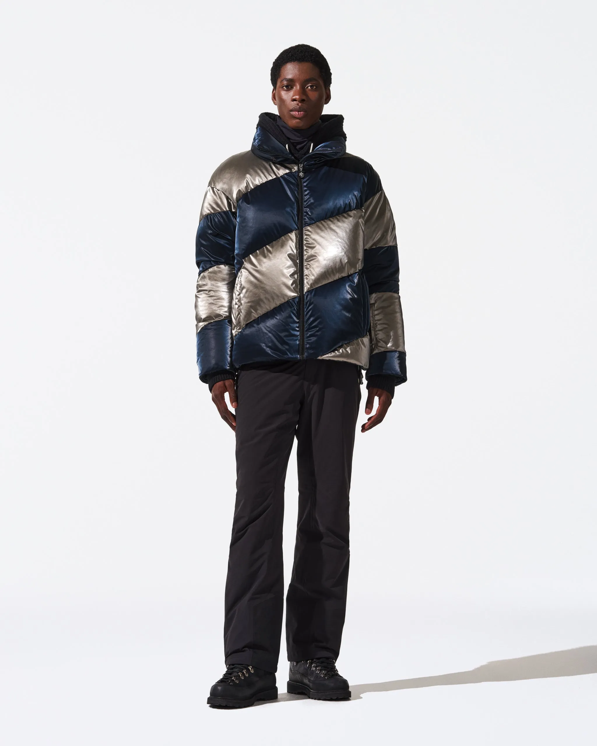 Super Mojo Iii Jacket - Blue Silver