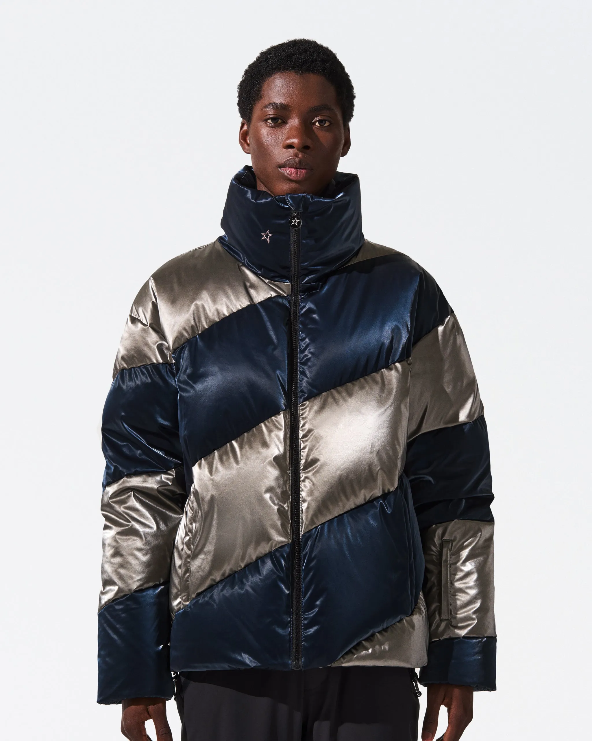 Super Mojo Iii Jacket - Blue Silver