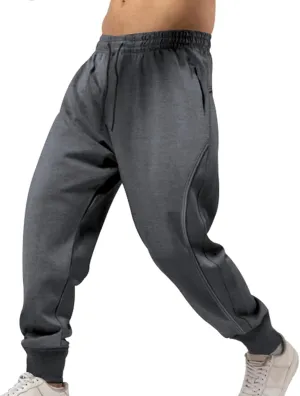 Sweatpants for Men, Slim Fit Elastic Waisted Stylish Sweatpants Casual Active Workout Sports Joggers Tapered Pants