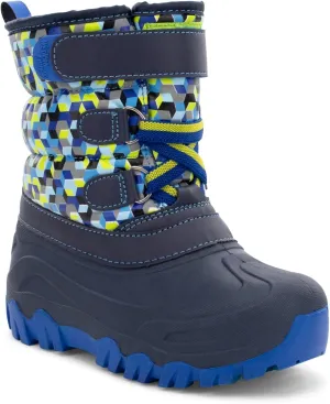 Western Chief Kids Ascend Faux Fur Cold Weather Boots  Waterproof Winter Boots for Girls & Boys  Warm, Cozy & Reflective for Snow Adventures