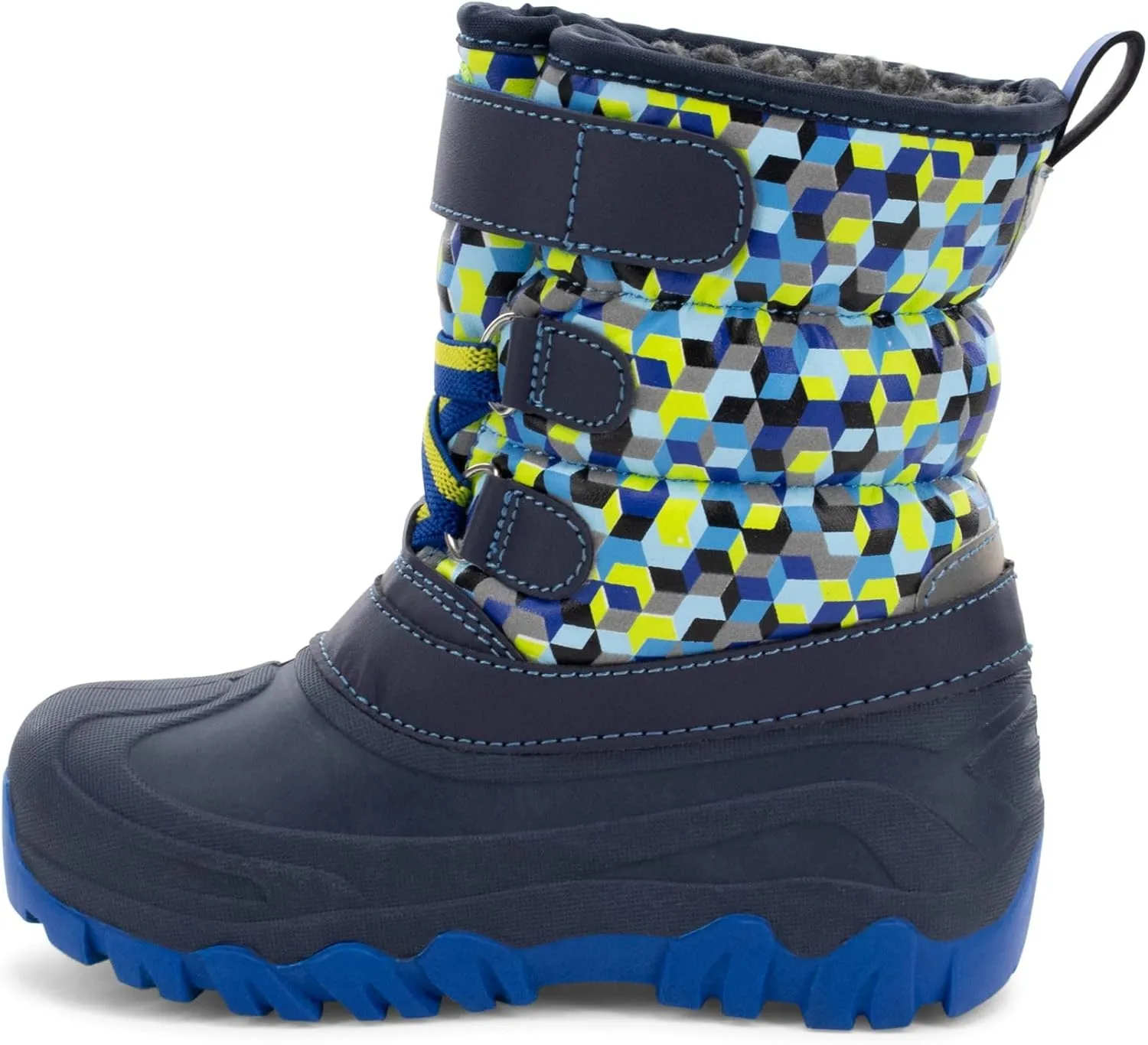 Western Chief Kids Ascend Faux Fur Cold Weather Boots  Waterproof Winter Boots for Girls & Boys  Warm, Cozy & Reflective for Snow Adventures